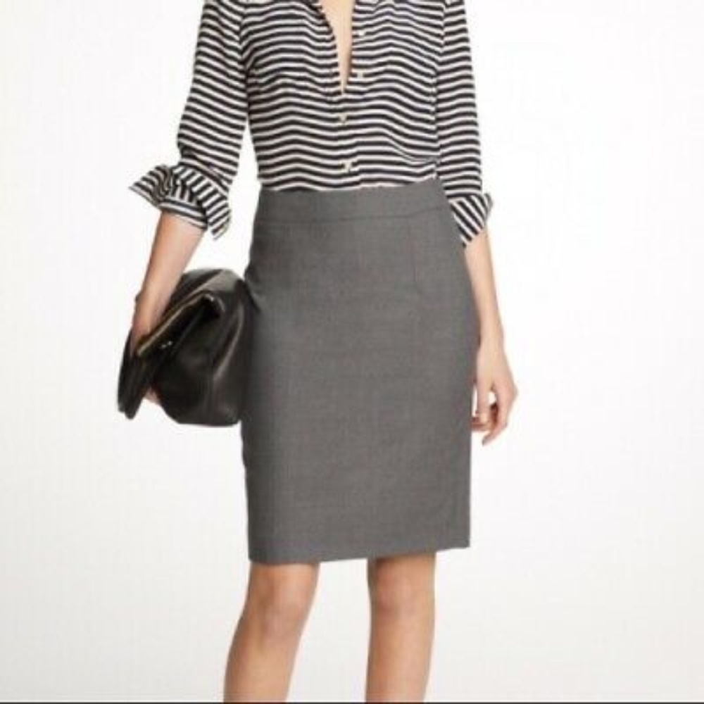 J Crew Timeless Pencil Skirt